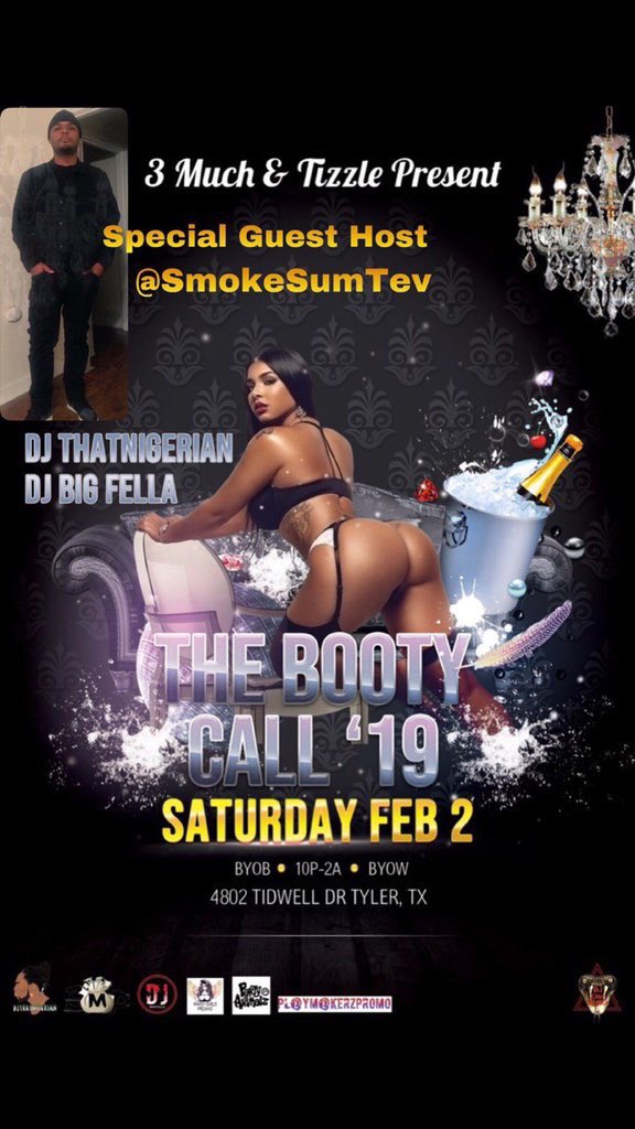 BigTevCEO's tweet image. Lastnight was a fucking movie @ #Its2Loaded so come Feb. 2nd we going tf up again @ #TheBootyCall19 👏🏽🍑
