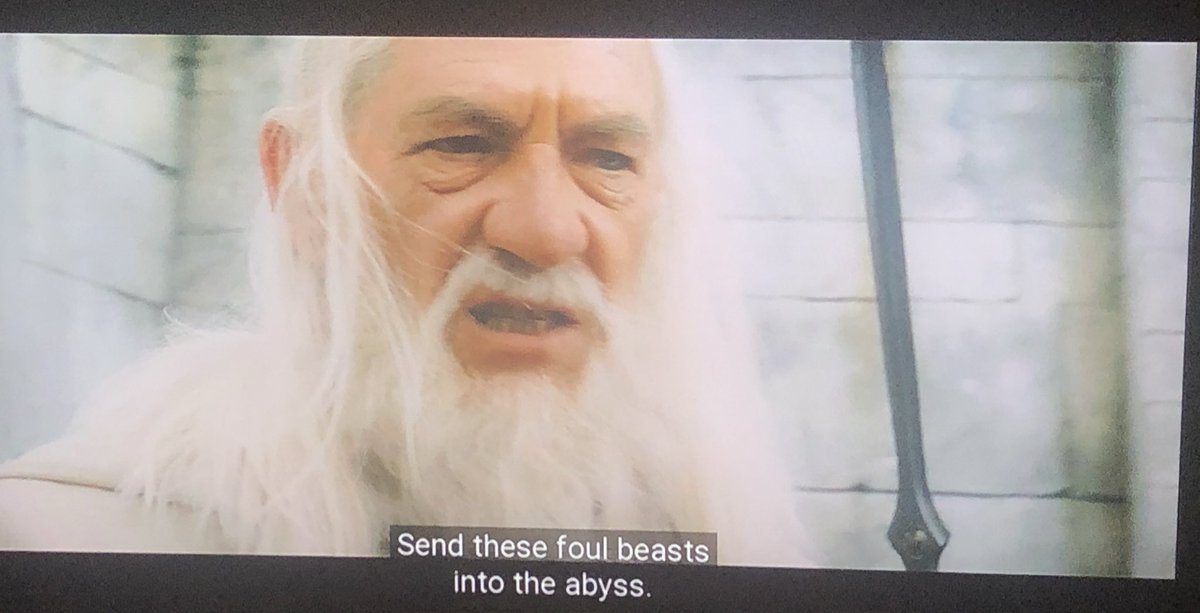 send these foul beasts into the abyss send these foul beasts into the abyss