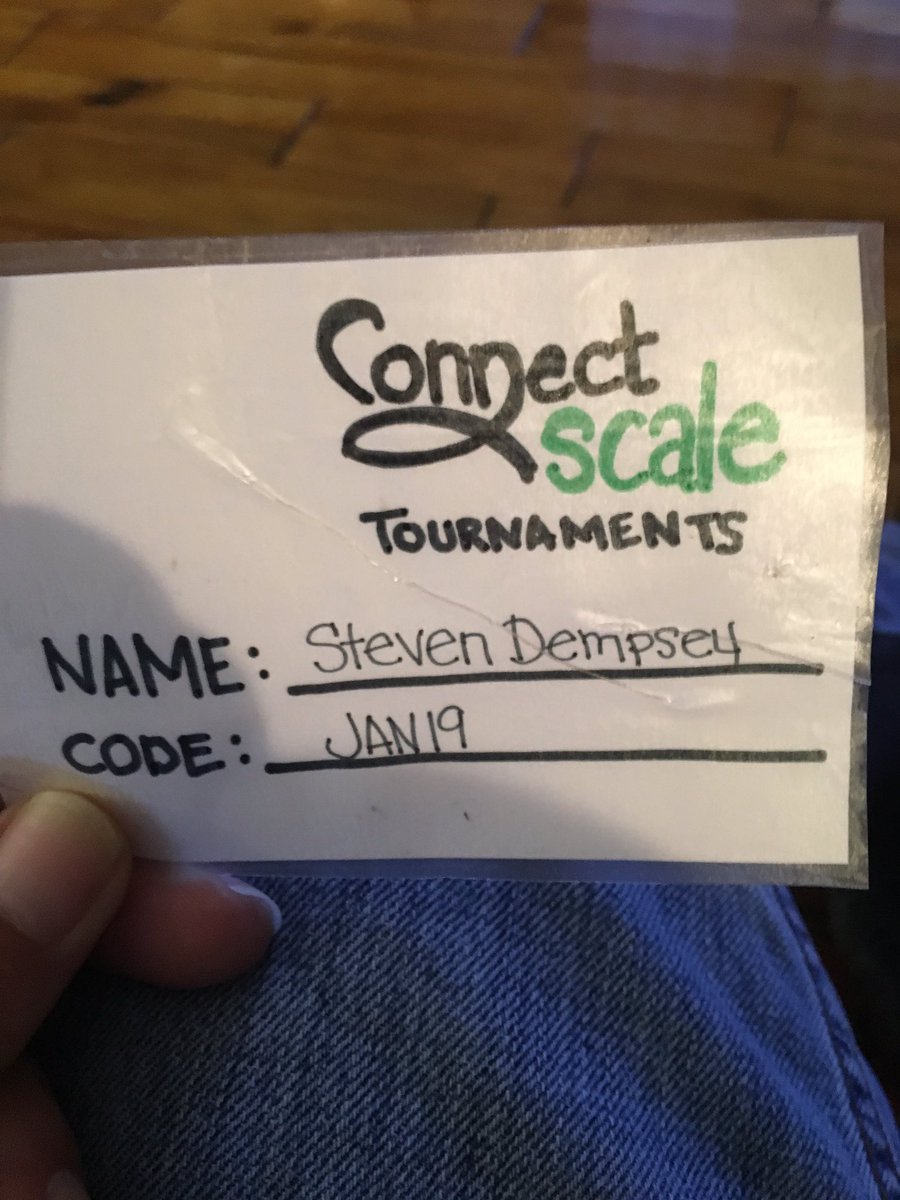 STEVENDEANDEMPS's tweet photo. Got my tournament card ready for tomorrow. Hope I get to take several photos with it.#connectscaleprostaff https://t.co/g2foUAyuet