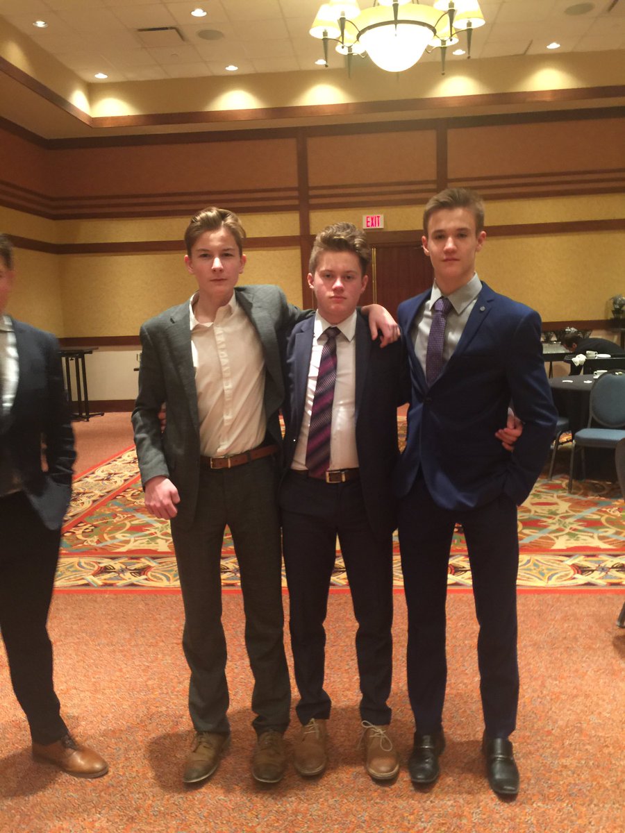74Cunningham's tweet photo. @WesternBantam was a success in its inaugural year!  Damon and the boys had a great tournament and a great time at the banquet! Bring on 
the second half of the season! #csshl #NAX #2019WCC https://t.co/U8GYlZwgNV