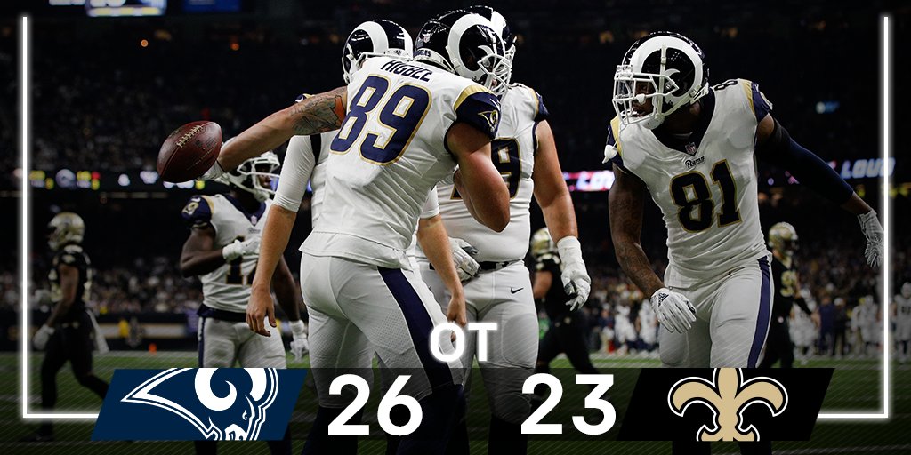 nflnetwork's tweet photo. FINAL: FG IS GOOD! @RamsNFL are headed to the @SuperBowl!!! 🔥🔥🔥

#NFLPlayoffs https://t.co/X0JGLGSAku