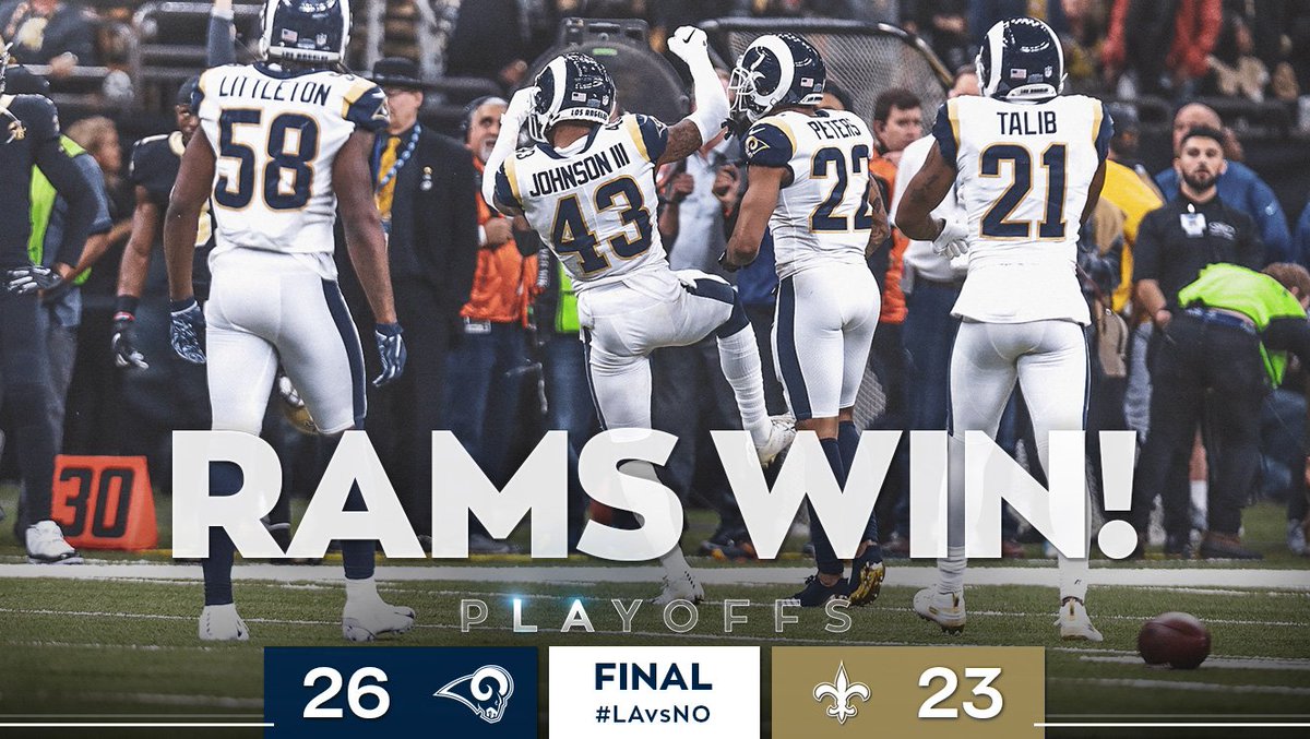 Los Angeles Rams on X: NFC CHAMPS!!!!!!!!!!!!!