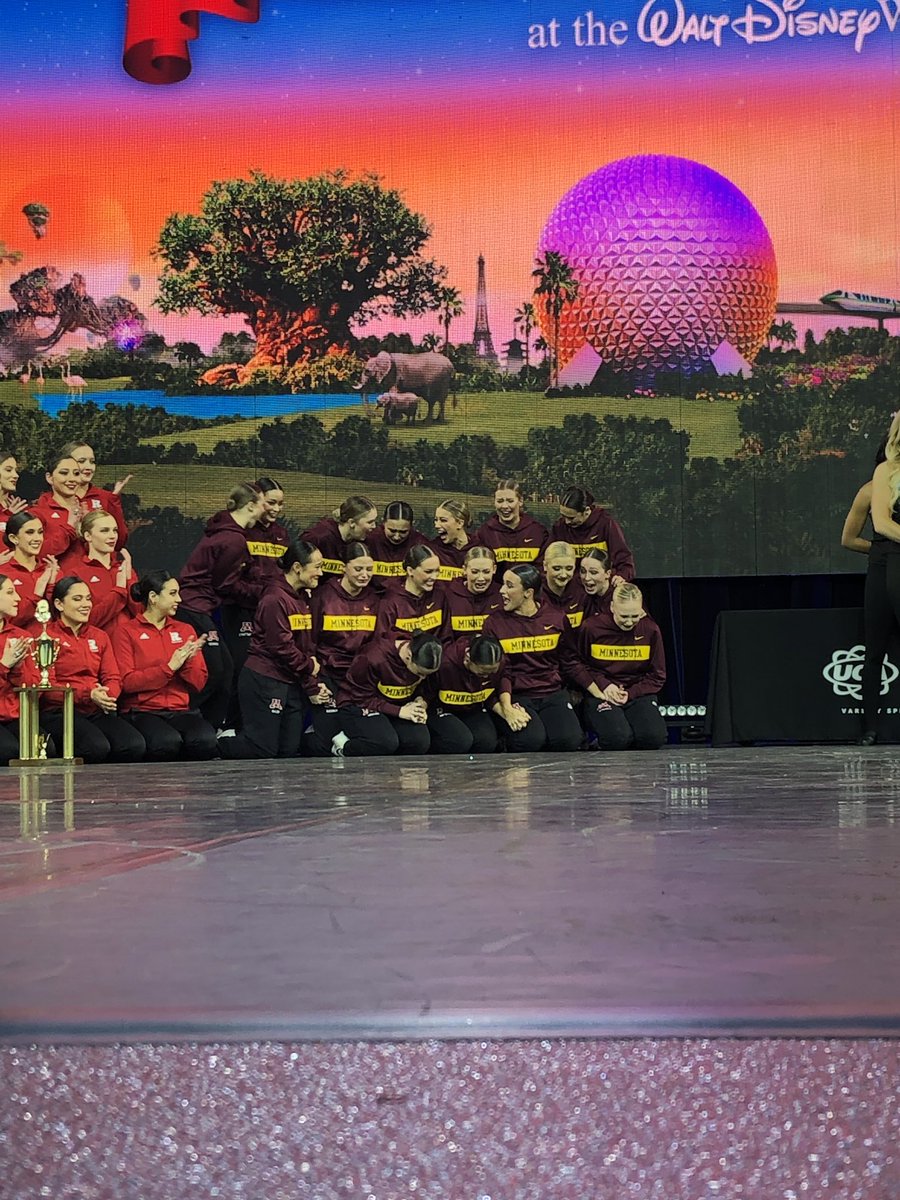 UDAnews's tweet photo. Congratulations to the 2019 National Champion in Div IA Jazz, the University of Minnesota! #UDAnationals https://t.co/eREraTS1BQ