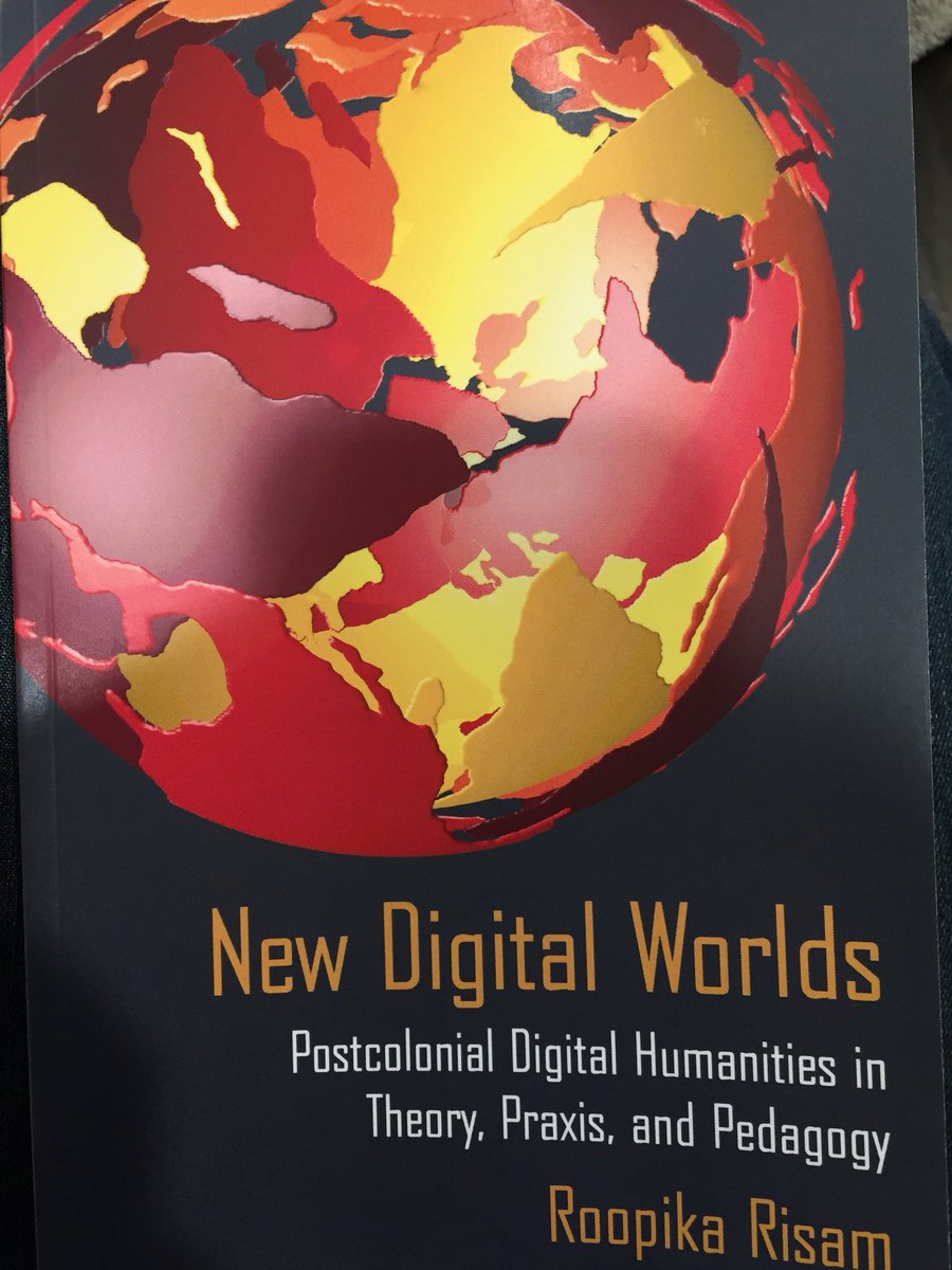 LGauth19's tweet image. I received my (back ordered) copy of @roopikarisam’s New Digital Worlds this weekend! Can’t wait to start reading it and considering the implications for #usLdh! #digitalhumanities #pocoDH #transformDH