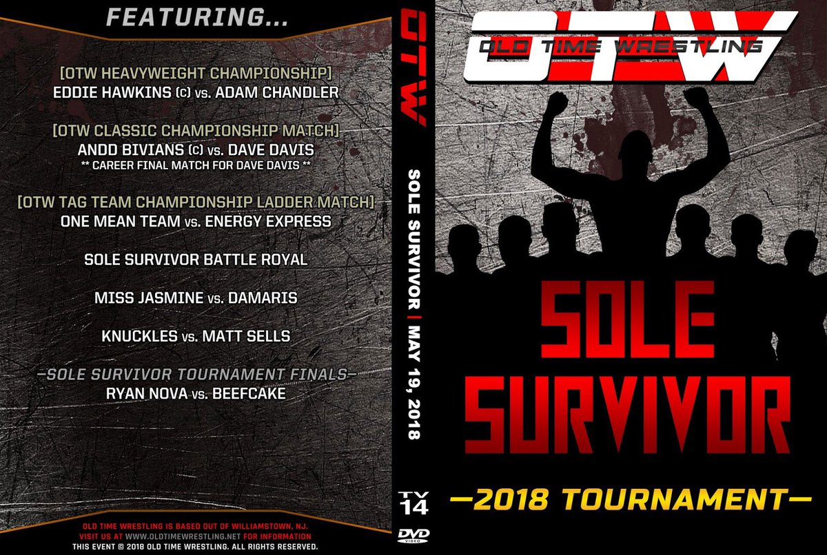 OTWupdates's tweet photo. OFFER STILL GOOD
JANUARY DVD SPECIAL:
2018 3DVD Set for $30 + Shipping
#Winterfest - The 1st Show Of 2018
#SoleSurvivor 2018 - The last OTW event at The OTW Arena
#FallSlam 2018 - From Stockton University
To order, go to: https://t.co/MfOIxyp5jM
OFFER GOOD UNTIL 1/31/19 https://t.co/PSkehOZ0ct