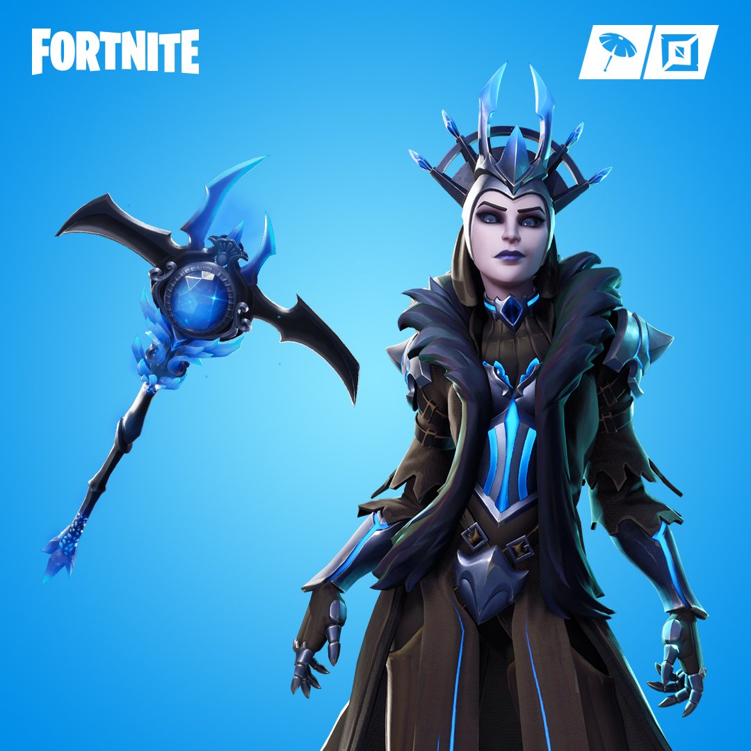 Fortnite On Twitter Prepare For Cold Weather The Ice Queen Outfit - 