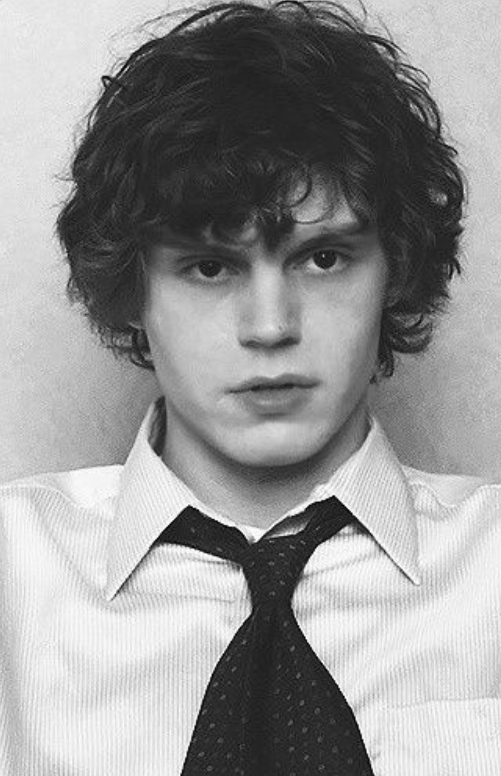 Happy birthday evan peters thanks for giving me my sexual awakening  to curly haired boys in grade 6 <3 