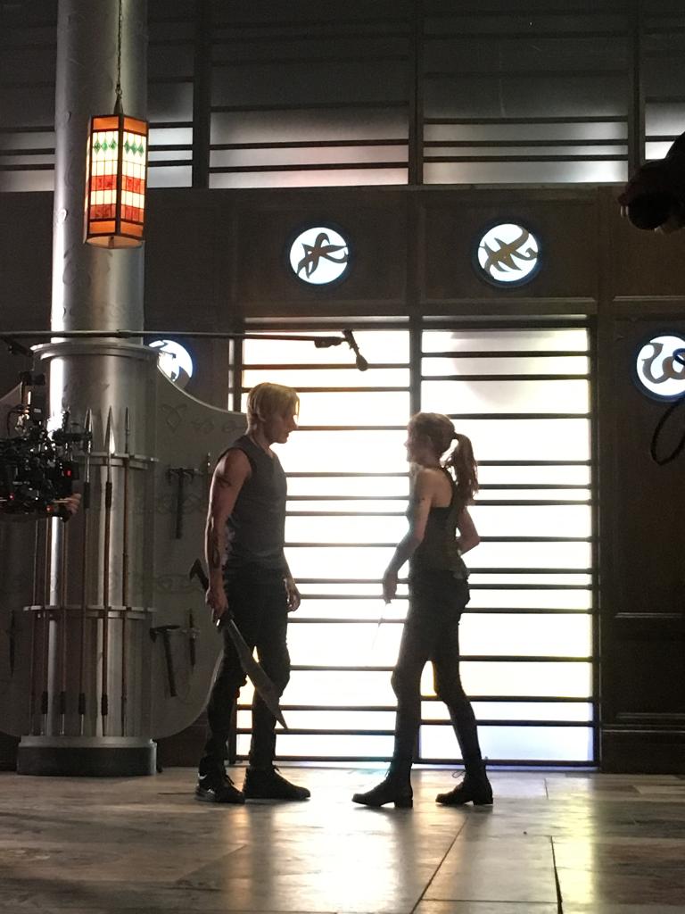 ShadowhuntersTV's tweet image. The couple that trains together, stays together. 💘 #Clace #Shadowhunters