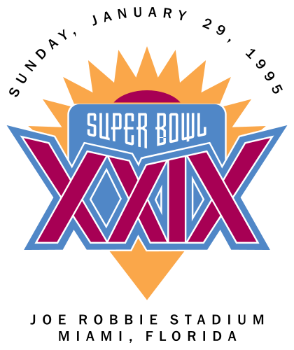Los_49ers's tweet photo. Super Bowl XXIX:

The 49ers becomes the first team to win five Super Bowl championships.

SAN Francisco 49ers 49
vs
San Diego Chargers   26

January 29 1995

NFL Full Game

https://t.co/tEjkJOsVED  1rst Half

https://t.co/kCHLFnorbW 2nd Half

#La_NFL https://t.co/SpGKkJCEIc