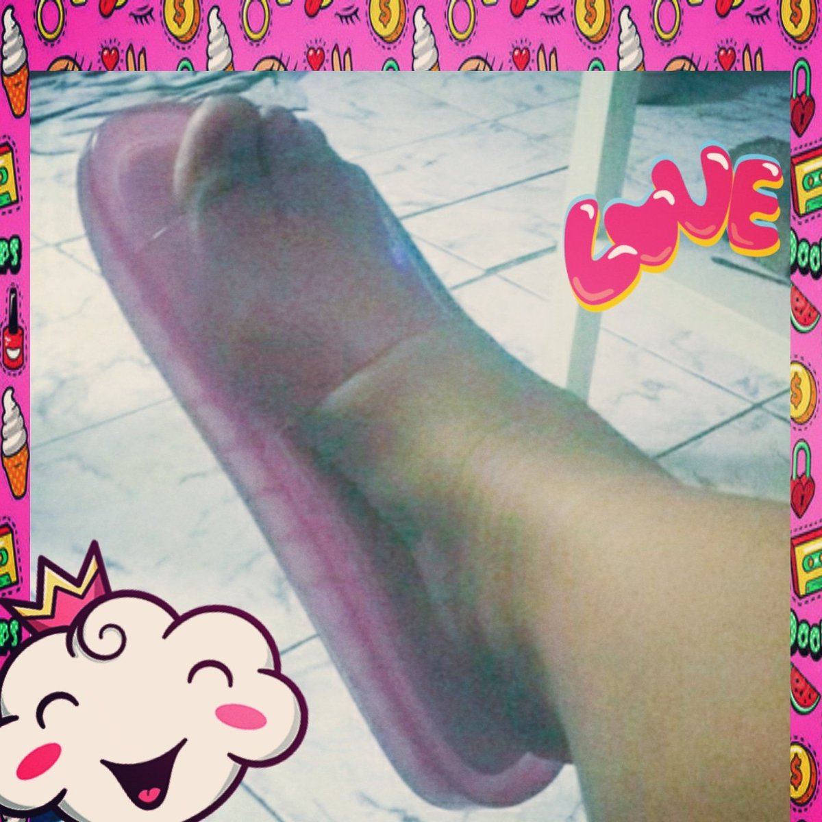 melissa slide transparente