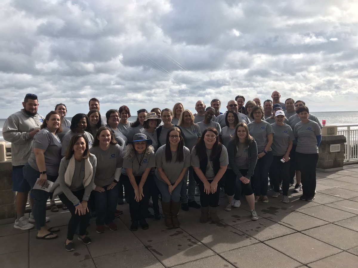 coach_bjones's tweet photo. What a great weekend of team building, conversations, and professional development with this great group of Comets this weekend at the annual @Clayton_Comets Staff Retreat. Thank you to these Comets on being “force multipliers” and #CometsALLin https://t.co/suqeRnhJmu