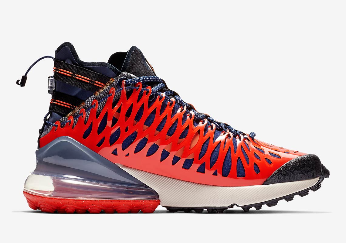 Nike ISPA Air Max 270 SP SOE
Release Date: January 24th, 2019
$180
Color: Blue Void/Black/Terra Orange/Oatmeal
Style Code: BQ1918-400
&gt;&gt; bit.ly/yeezyfan