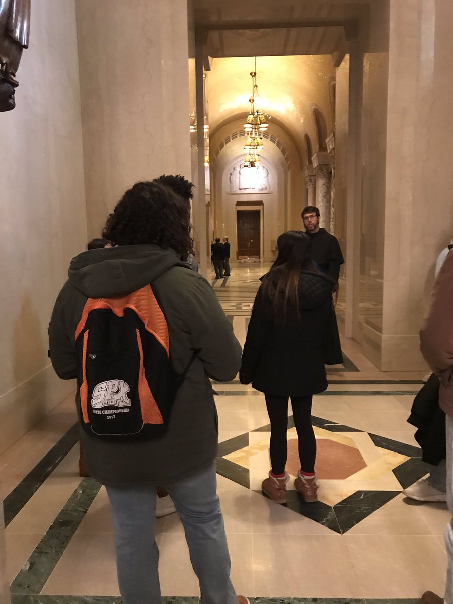 victakacs's tweet image. @StPiusX students visited the Chapel of our school’s namesake, Pope St. Pius X today at the Basilica of the National Shrine of the Immaculate Conception on the campus of The Catholic University of America as part of their week long @CloseUp_DC trip. #PanthersInDC