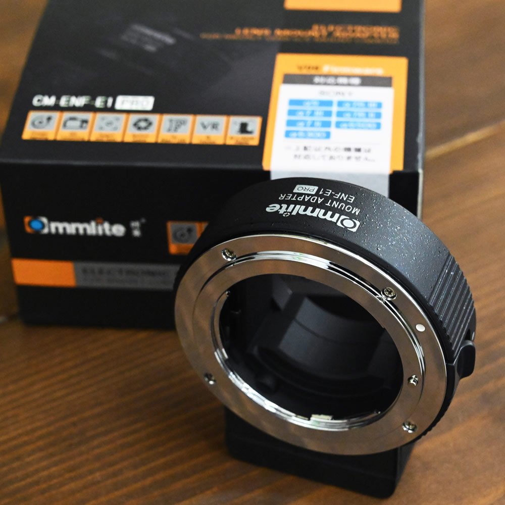 champcamera's tweet image. #Commliteマウントアダプター by #港北ニュータウン 店

Commlite電子接点付きマウントアダプターCM-ENF-E1 PRO。ニコンAF-Sレンズ(Gタイプ)をソニーEマウントに装着、AF利用可能のスグレものです！

champcamera.co.jp/topics/?id=kh_…
#commlite