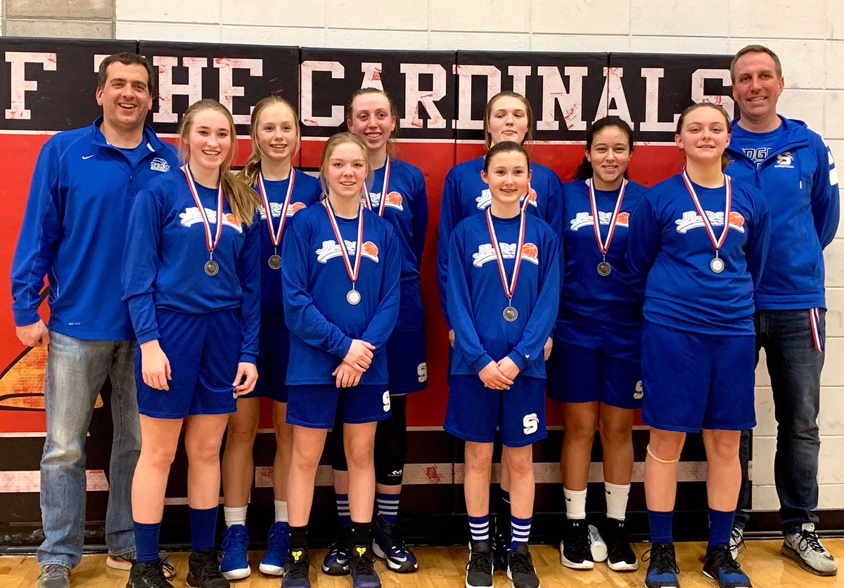 CoachJWPH's tweet photo. These girls are getting better every week. Great day at the Fondy tournament today. Lost to a good Menasha team in the Championship. @juniorledgersbc @LedgersGBB #ledgerpride https://t.co/ejuVpIrT9O