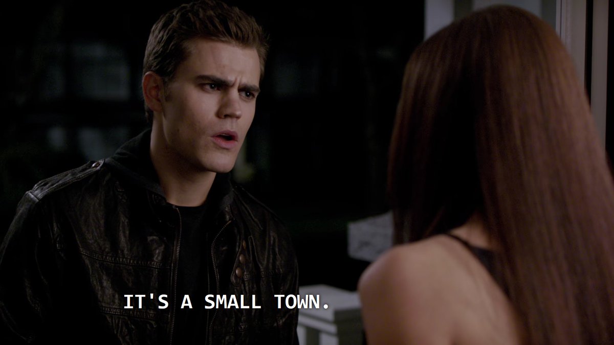 no stefan, you know where she lives bc you've spent the last few months following her every move.