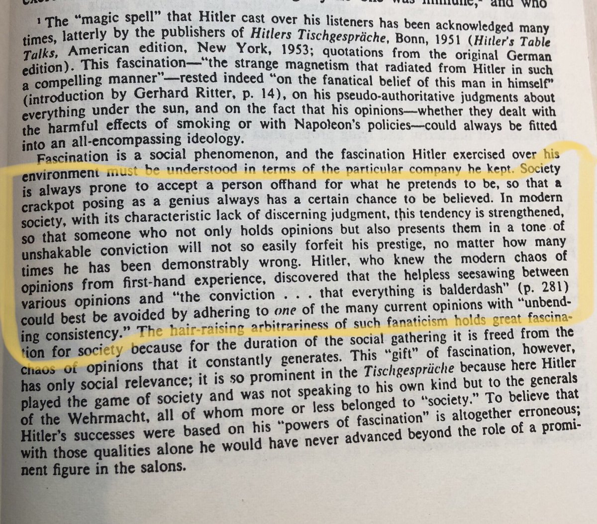 “Society is always prone to accepting a person offhand for what he pretends to be, so that a crackpot posing as a genius always has a certain chance to be believed”.