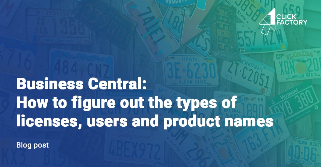 Are #MSDyn365BC and #NAV the same products but with a different name? Learn the answer and find out more in @1ClickFactory blog post which will help you figure out the types of subscription licenses, users and product names. Read more https://bit.ly/2UkWYH6 #cloud