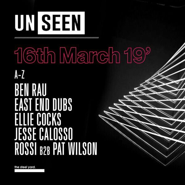 UNseenLDN's tweet image. Early bird tickets sold out! 💥 Grab yours here &amp;gt; residentadvisor.net/events/1199179 @BenRau @EastEndDubs @CocksEllie @JesseCalosso @PatWilsonDJ #launchparty