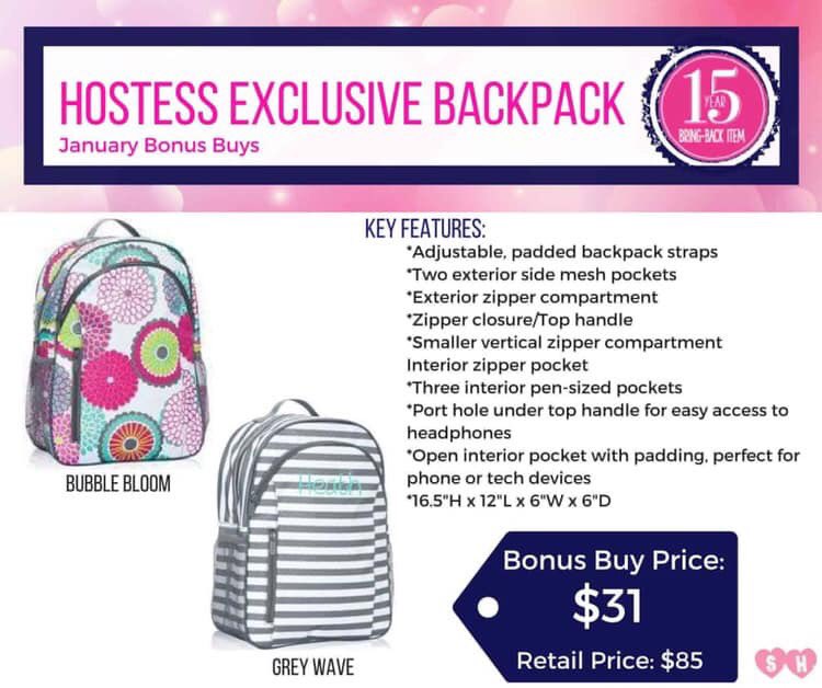 thirty one bubble bloom backpack