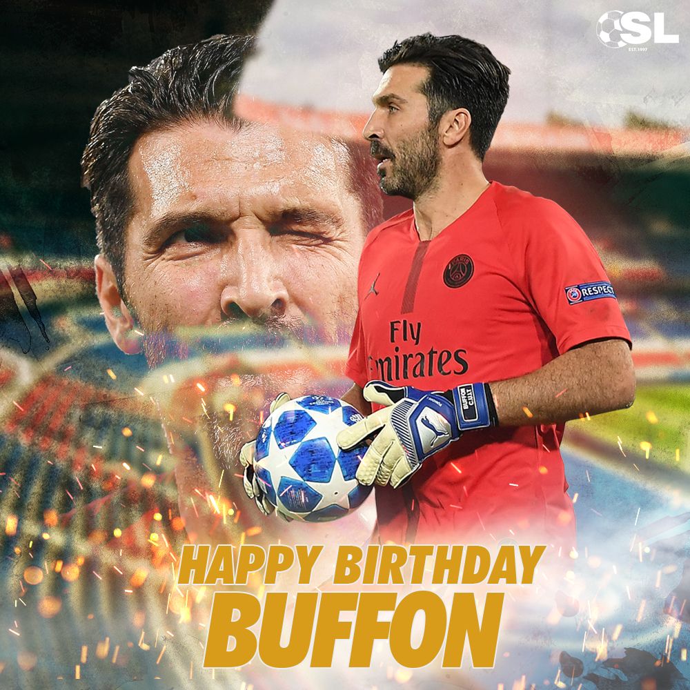  | Happy Birthday to goalkeeping legend, Gianluigi Buffon!  