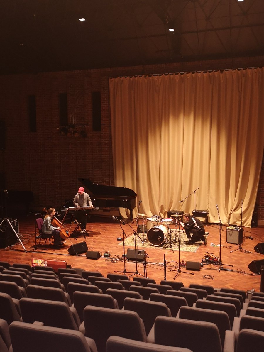 Candalae sound checking for the first SHOWCASE concert of second semester! 1pm @ Turner Sims! <a href="/UoSMusic/">Music at Southampton</a> <a href="/ArtsUniSouth/">Arts at University of Southampton</a> <a href="/unisouthampton/">University of Southampton</a>