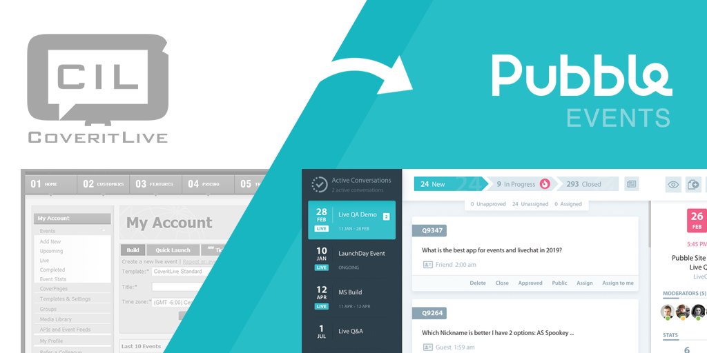 Looking for an alternative to #CoverItLive for live Q&amp;A's? See how the move to Pubble has worked for these customers: medium.com/@john_dineen/p…