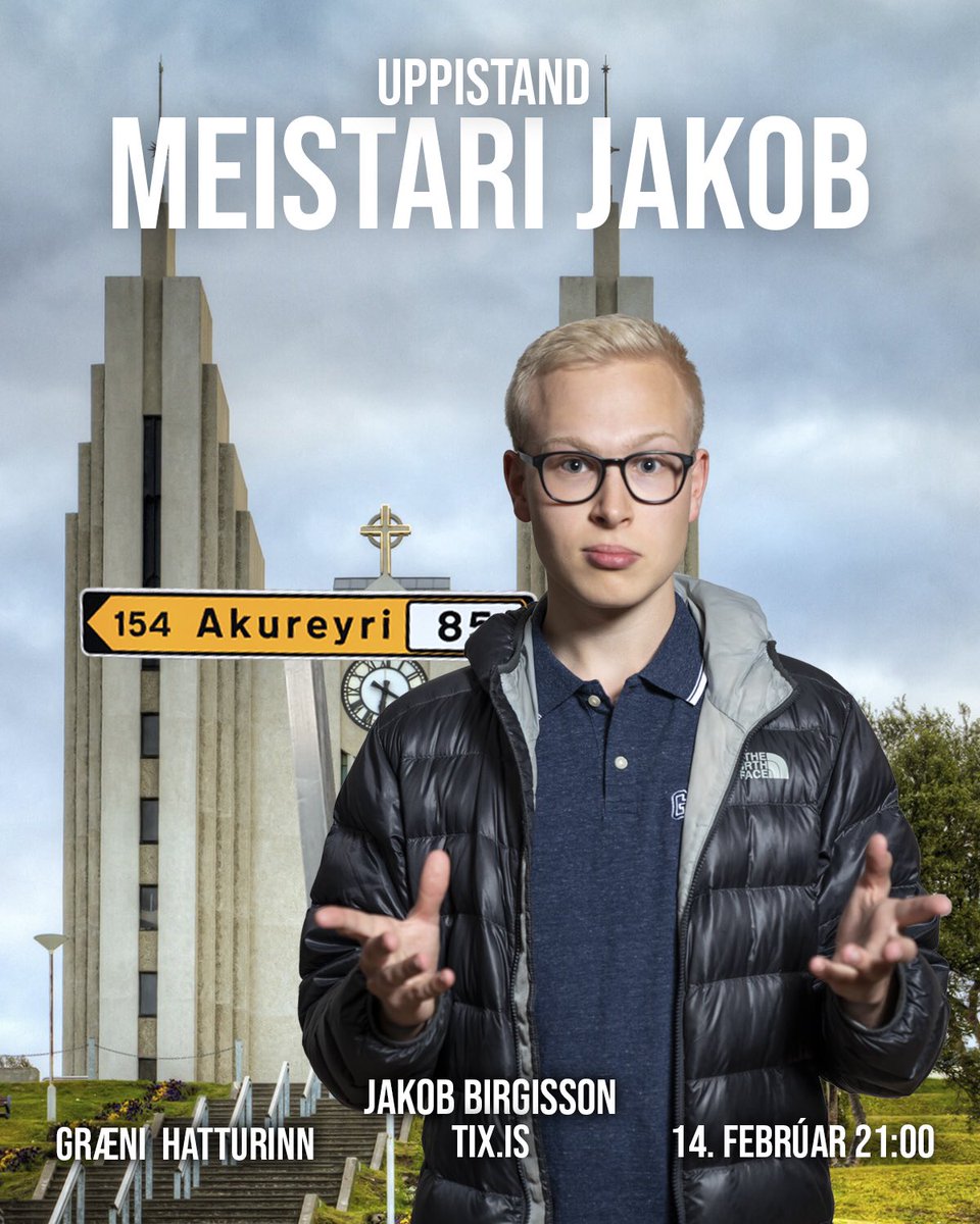 Held sýningu á Akureyri 14. febrúar. Hlakka til að sjá ykkur!
Miðasala: tix.is/is/buyingflow/…