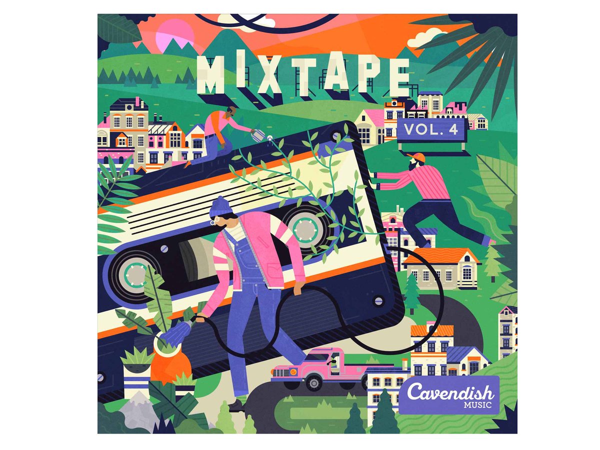 Jack Tite who is represented by NB Illustration has just completed this stunning commission for Cavendish Music which really shows off his vibrant and modern vector style.

See more: nbillustration.co.uk/portfolios/jac…
Read more: ow.ly/Ya8w30ntGk1