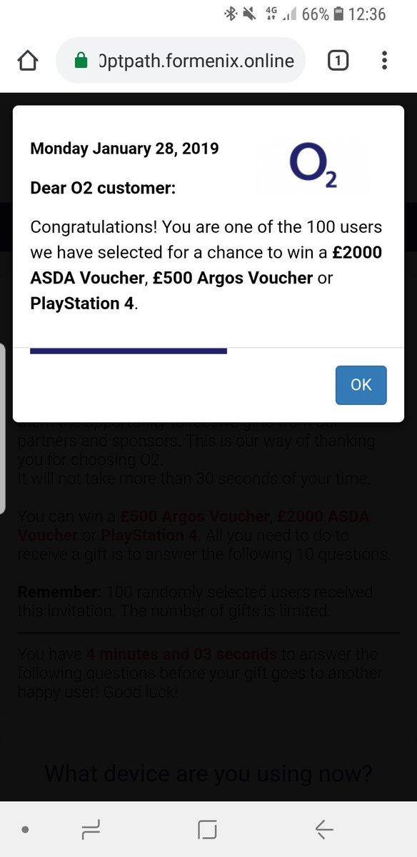 Emma_lynn_88's tweet image. @O2 is this real? It keeps popping up when im on my internet browser #o2 #o2help