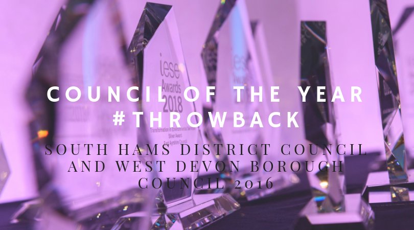 IESECIC's tweet photo. It's Council Of The Year #throwback time again, this time looking at South Hams and West Devon's win in 2016: have a read at https://t.co/Yu1Ay4D2zv. Could you be Council of the Year 2019? https://t.co/7pZm5LA507
#ieseawards2019 #coythrowback #publicsectorawards https://t.co/5qt2tyKdqa