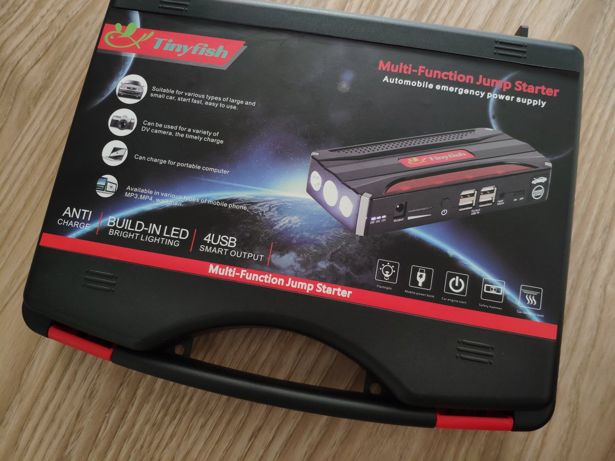 tinyfishpp's tweet image. Tinyfish hot selling-Multifunction Jump starter