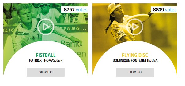 TheWorldGames's tweet image. As exciting as it can get... You decide who wins the battles! Last days of The World Games Athlete of the Year going on: theworldgames.org/awards/Athlete…

#TheWorldGamesAOTY2018
#WeAreTheWorldGames