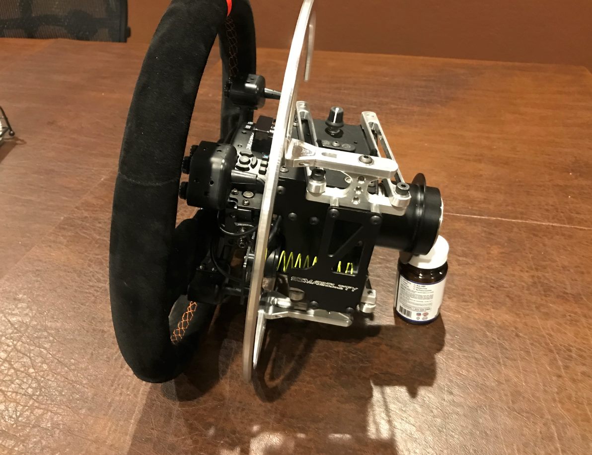 Alex_Sim92's tweet photo. Les nouvelles adaptations #Simability pour le hub fanatec direct drive sont en marche la bonne nouvelle du lundi @raceclutch  😍 https://t.co/k123O5yFSt
