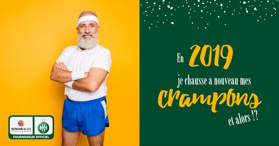 senioriales's tweet image. Parce que la Génération @Senioriales suivait les épopées des Verts dans les 60's et 70's, parce que le #football⚽️ est vecteur de partage, d’intégration et de transmission, nous sommes fiers de nous engager aux côtés de l’@ASSEofficiel en 2019 ! 👍 #Résolution2019 #Sport