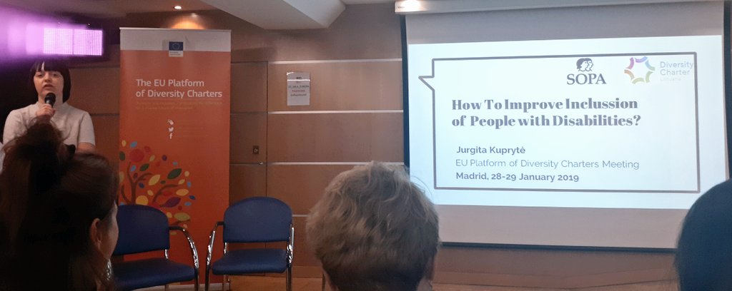 catia__sofia's tweet image. Starting our exchanges by welcoming the Lithuanian Charter and discussing of Diversity Charters and their signatories deal with disabilities in the workplace. #HandiCapEmploi #DiversityEU @imslux