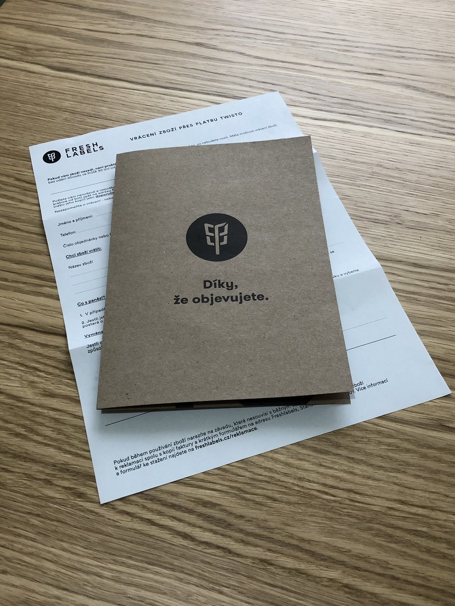 rendabecker's tweet image. Mám rád detaily. A tak je pro mě  parfemovaná obálka od @Freshlabels skvělou tečkou za nákupem. PS: propojení s @Twistocz je skvělý krok. #detailsmatters