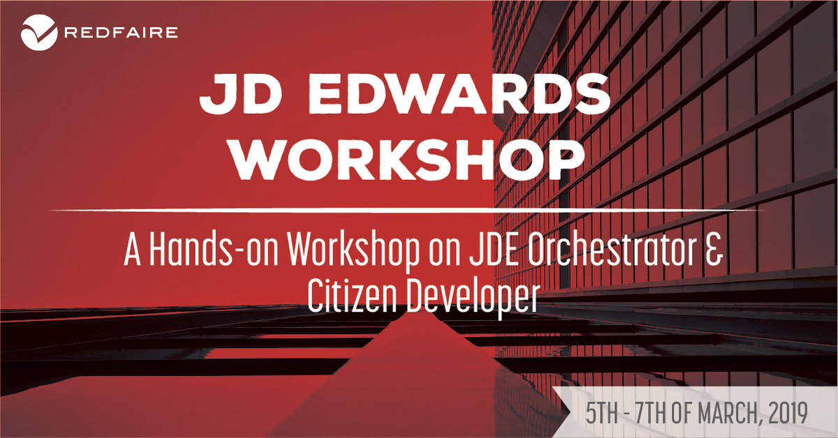 Work smarter by taking advantage of all the latest #innovations from the <a href="/OracleJDEdwards/">Oracle JD Edwards</a> team by joining us inn Limerick, Ireland for our Citizen Developers &amp; Orchestrator Training Workshop!