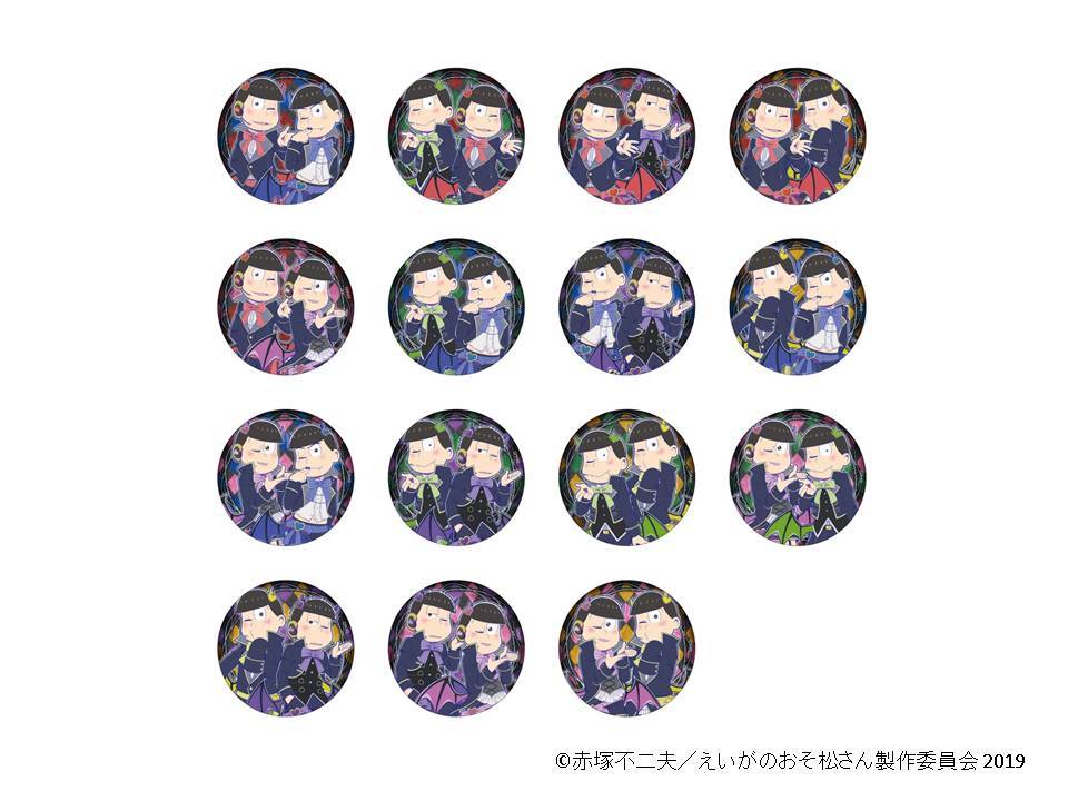 おそ松さん マルイ限定 悪魔アイドル ネオンアクリルキーホルダー 6点セット おそ松さん マルイ 悪魔アイドル トド松 一松 ペアアクリル