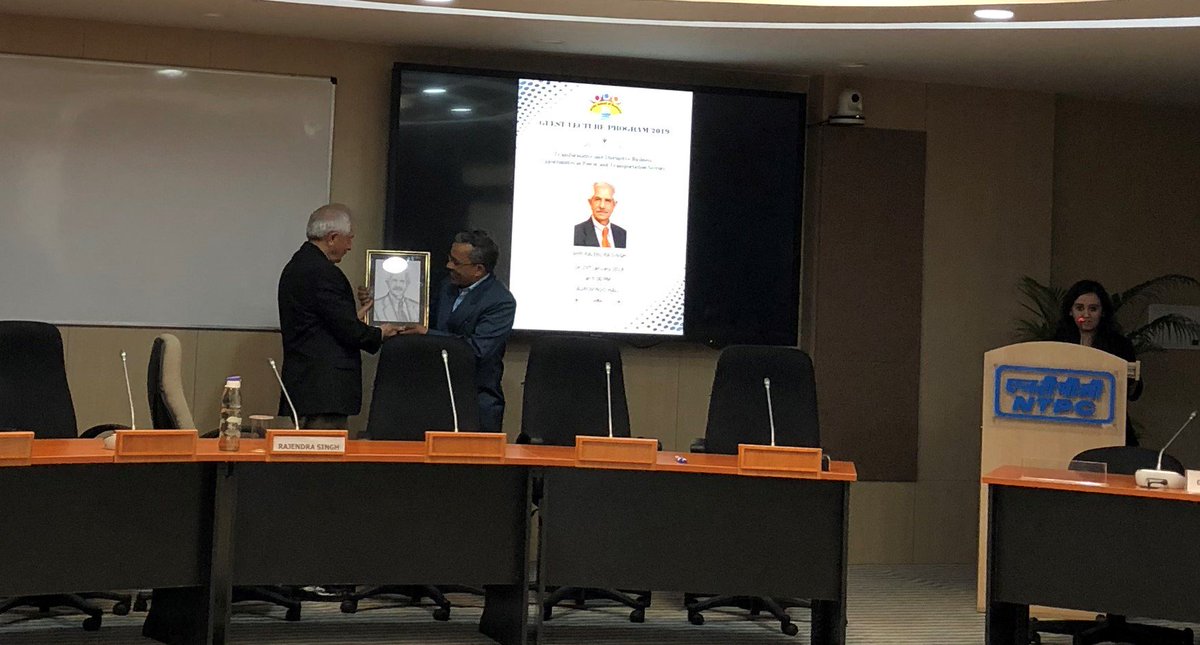 nsbnoida's tweet photo. NSB is blessed to have Shri Rajendra Singh as Guest Speaker on Transformative and Disruptive Business Opportunities in Power and Transportation Sectors (23rd Jan 2019). We look forward to have more such interaction...….
#guestlecture #nsbnoida #ntpc #admission2019 #nsbadmission https://t.co/bGP1qNWYRh