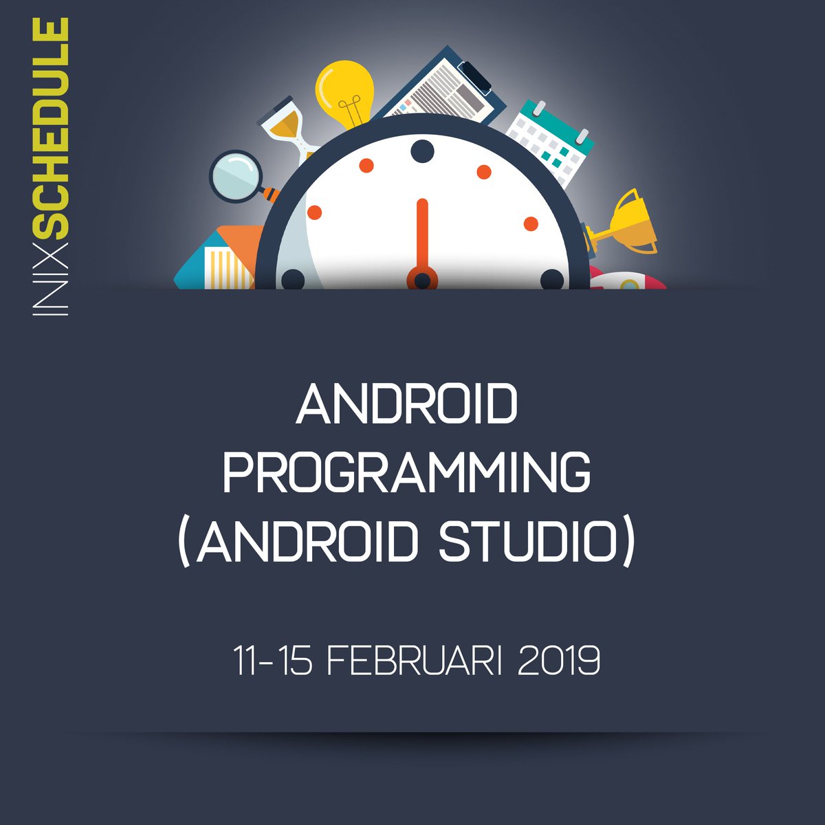 inixindo_id's tweet image. Ingin belajar membuat aplikasi #Android?

Yuk ikuti training Training Android Programming using Android Studio bersama Inixindo.

Daftarkan dirimu sekarang melalui:

Email: info@inixindo.id
Phone/WA: + 62 21 5794 0868
Website: inixindo.co.id

#trainingit #trainingandroid