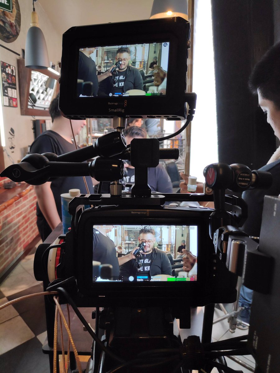 Indioboyprod's tweet photo. Another day full of fun shoots! #ShootDay 🎥💈✂️🌆  

ig 👉🏼 https://t.co/a3ofjjwvEP https://t.co/0qbxOt64If