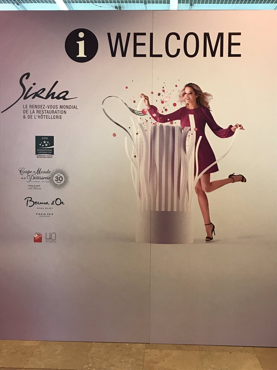 C’est parti!! @sirha_lyon