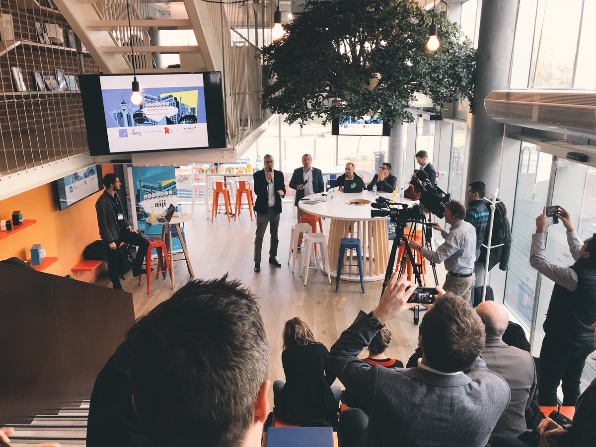 À #Rennes, la journée #Débrief <a href="/CES/">CES</a> 2019 débute ce matin avec le débrief réservé aux médias ! 🎙📝📷 

▶️ Au programme : grandes tendances par <a href="/Niji_Digital/">Niji_Digital</a>, les chiffres sur la présence bretonne par <a href="/BCInter/">Bretagne Commerce International (BCI)</a> &amp; les témoignages de <a href="/DilepixLIVE/">Dilepix</a> / <a href="/ImmTherapy/">Immersive Therapy</a> / <a href="/CAIlleEtVilaine/">Crédit Agricole d'Ille-et-Vilaine</a> 👍