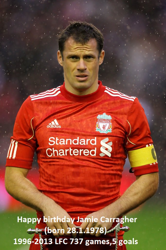 Happy 41st birthday Jamie Carragher! 