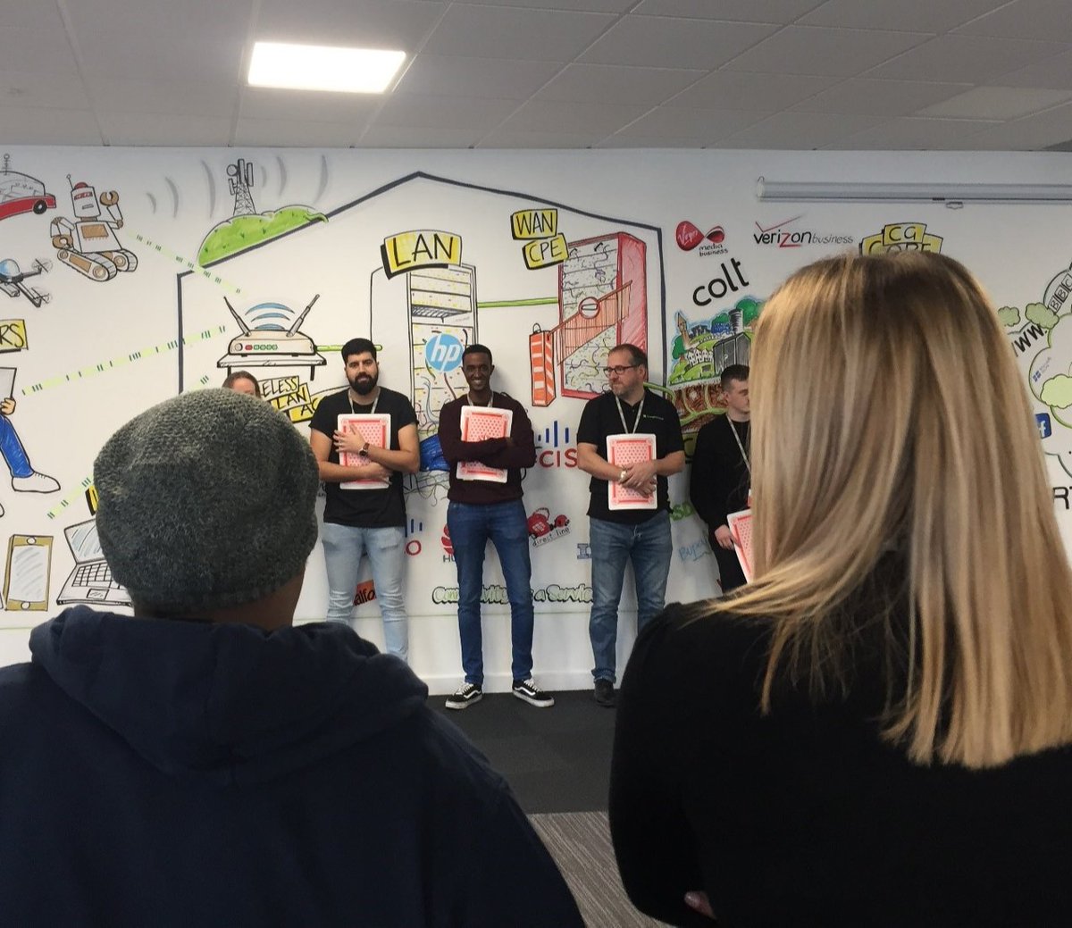 Another day, another game here at CG. Everyone mentioned on our respect wall this quarter got a chance to ‘play their cards right’ and win £250. Congrats to the winner, we look forward to playing again next quarter!
#CG #playyourcardsright #game #office #win #networking