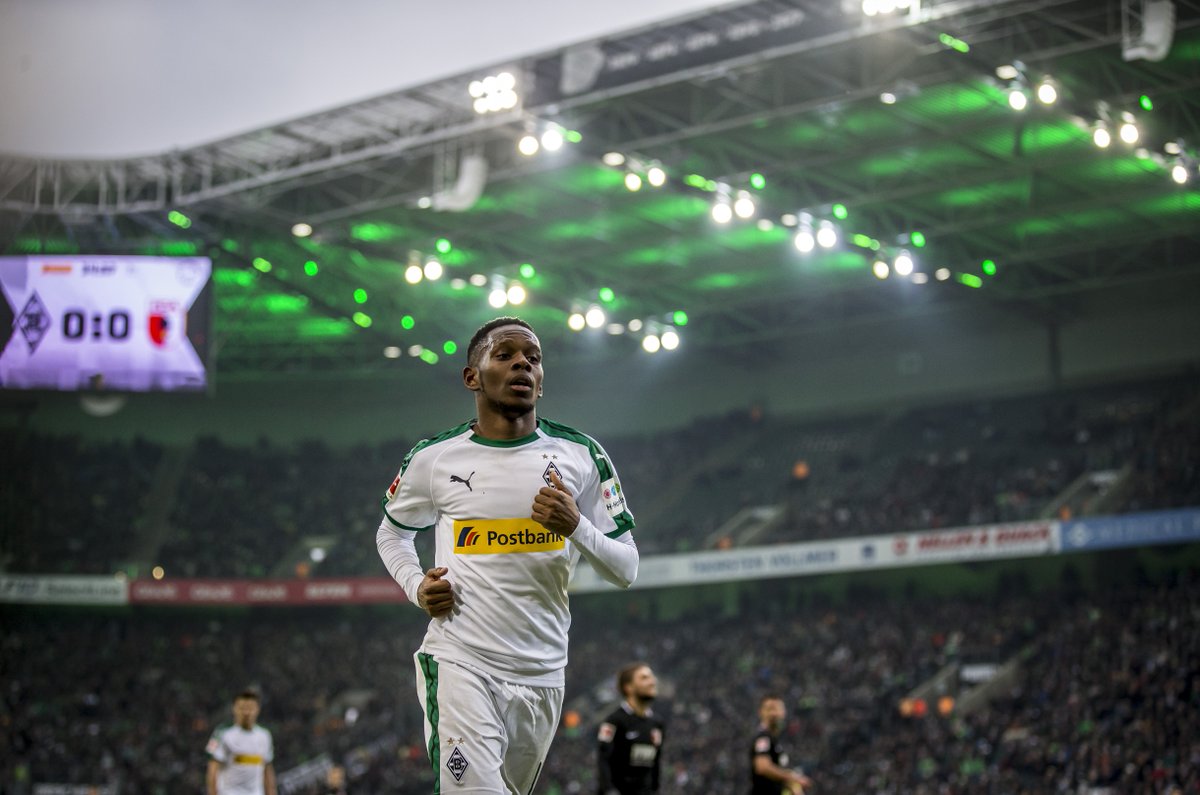 borussia_fr's tweet photo. ⚽🏃‍♂️ @TraoreIbra16 

#DieFohlen 💚🐎 https://t.co/KClW9Dqqvv