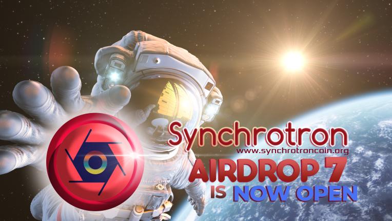 SynchrotronCoin's tweet image. Airdrop round 7 is live now.  300K STC will be distributed to applicants.  Join our growin community today.  #stc #airdrop #crypto 
discord.gg/4twu5Rn