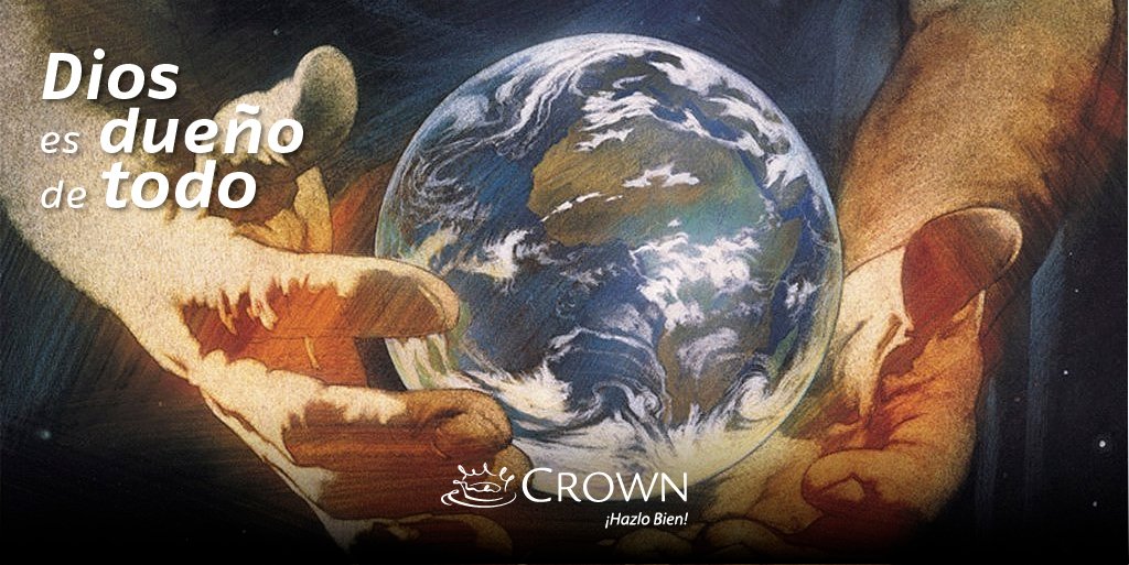 crown_la's tweet photo. Dios es Dueño de todo, y nos encomienda algunas de Sus posesiones para que las administremos. Quiere que seamos sabios y fieles mayordomos al poner en práctica los principios financieros que enseña Su Palabra. #HazloBien #México #iglesias #finanzas #Crown_Vzla #Felizlunes https://t.co/TydNpQVnsx
