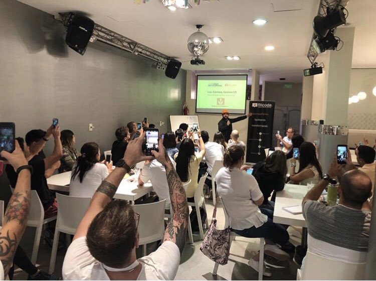 Fitcode's tweet image. Mas del Networking de @Fitcode para propietarios y coordinadores de clubs y gimnasios 💪 
.
#ConectandoGestion 
@julianrud @nwconsultor @LuisSalinasFit